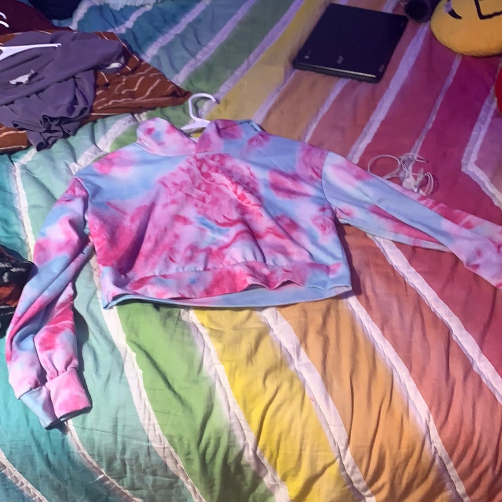 Crop top sweatshirt